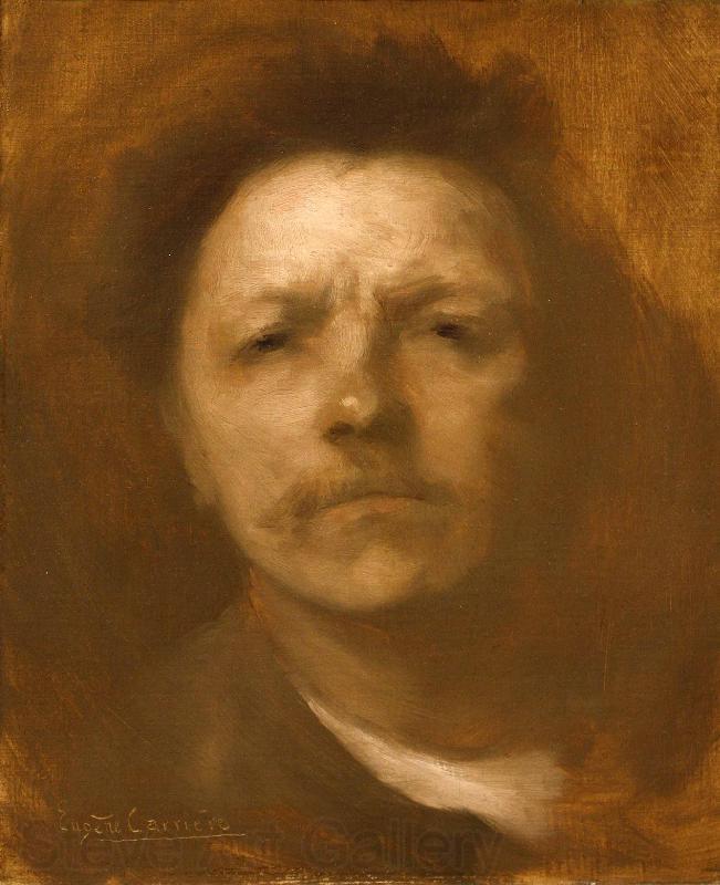 Eugene Carriere Self portrait France oil painting art